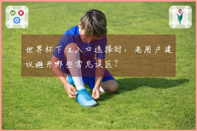 世界杯下注入口选择时，老用户建议避开哪些常见误区？