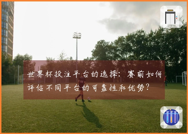 世界杯投注平台的选择：赛前如何评估不同平台的可靠性和优势？