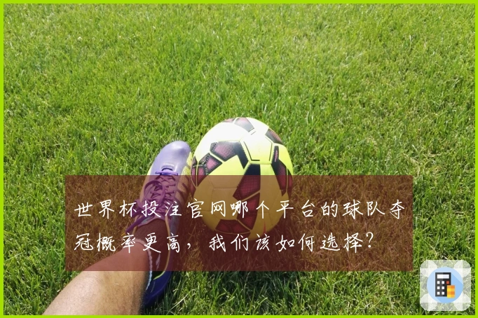 世界杯投注官网哪个平台的球队夺冠概率更高，我们该如何选择？