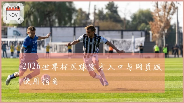2026世界杯买球官方入口与网页版使用指南