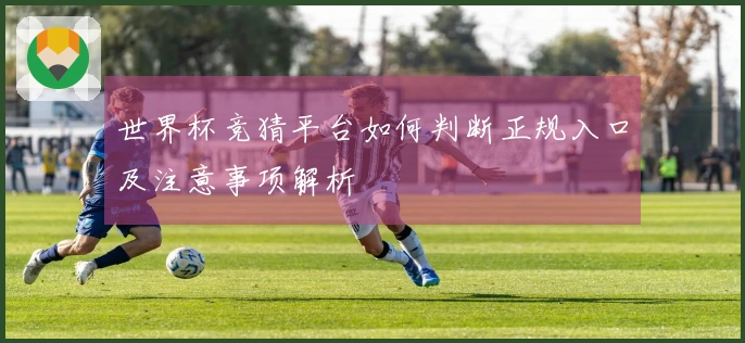 世界杯竞猜平台如何判断正规入口及注意事项解析