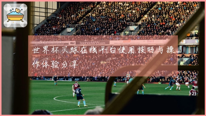 世界杯买球在线平台使用技巧与操作体验分享
